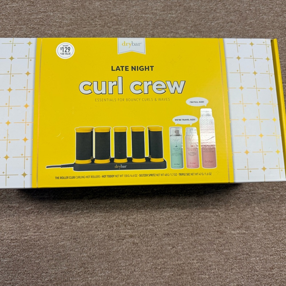 Drybar Late Night Curl Crew Set